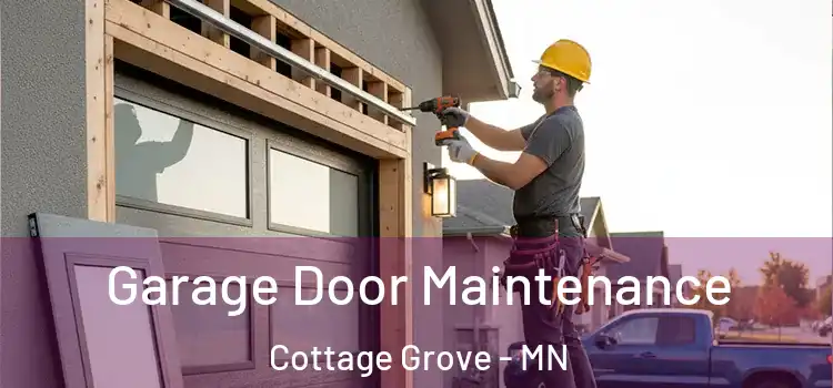 Garage Door Maintenance Cottage Grove - MN